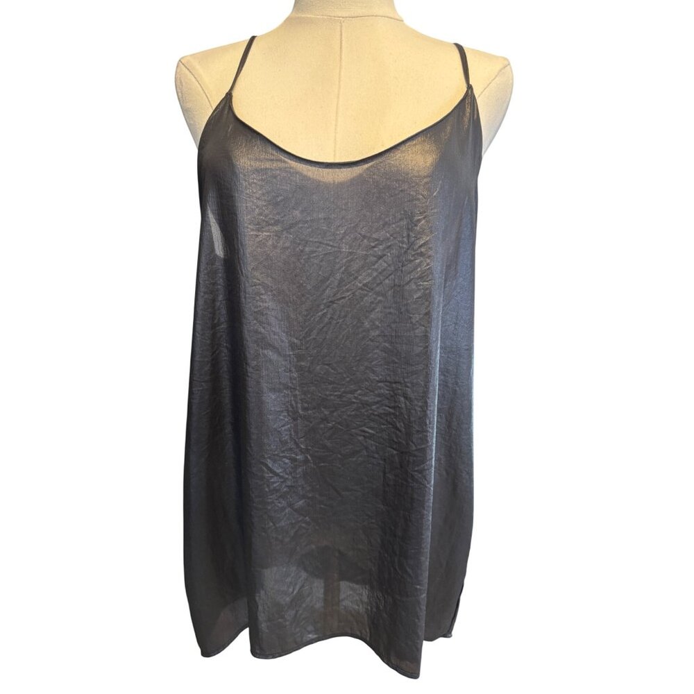2/$30 ZARA W&B Large Collection Sheer Black Slip Dress